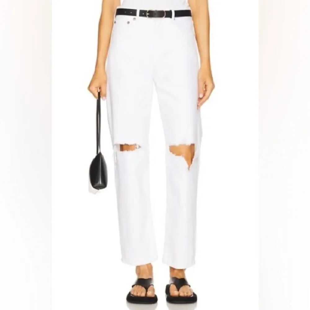 Agolde NWT 90's Mid Rise Loose in Cloudburst Size 32